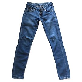 Calça Skinny Jean Hugo Boss Azul