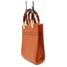 Fendi-Sac cabas Fendi Mini Sunshine Shopper marron-Marron