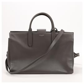 Saint Laurent-Saint Laurent Paris Jeanne Cuir 2 Sac à main Way Gris 504883-Gris