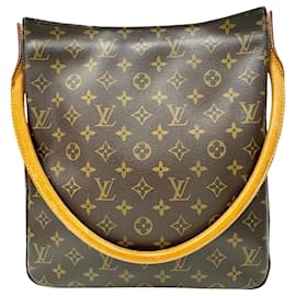 Louis Vuitton-Louis Vuitton Looping GM-Brown