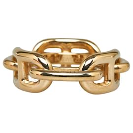 Hermès-Hermes Chaine d'Ancre Scarf Ring Bague foulard en métal en bon état-Autre