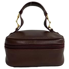 Gucci-Gucci Leder Horsebit Vanity Bag Leder Vanity Bag 032 106 in sehr gutem Zustand-Andere