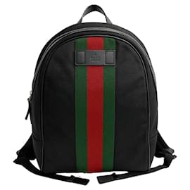 Gucci-Gucci Techno Canvas Mini Backpack Canvas Backpack 630917 in Great Condition-Other