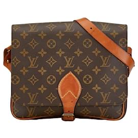 Louis Vuitton-Louis Vuitton Cartouchière 26 Canvas Shoulder Bag M51252 in good condition-Other