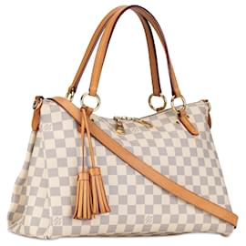 Louis Vuitton-Louis Vuitton Blanc Damier Azur Lymington-Blanc