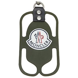 Moncler Rubber Neck Strap Smartphone Case Khaki in Great Condition Green
