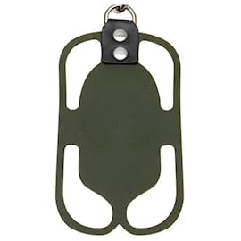 Moncler-Moncler Rubber Neck Strap Smartphone Case Khaki in Great Condition-Green