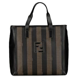 Fendi-Fendi Fendi PVC Leather Pekan Handbag Tote Bag Plastic Tote Bag in Very Good Condition-Green