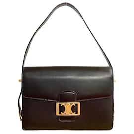 Céline-Sac bandoulière en cuir Celine Sac bandoulière en cuir en bon état-Autre