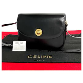 Céline-Celine Leather Crossbody Bag Leather Crossbody Bag in Very Good Condition-Other