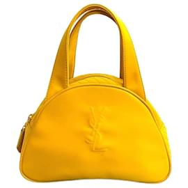 Yves Saint Laurent-Yves Saint Laurent Nylon Mini Boston Bag Canvas Handbag in Good condition-Other