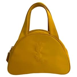 Yves Saint Laurent-Yves Saint Laurent Nylon Mini Boston Bag Canvas Handbag in Good condition-Other