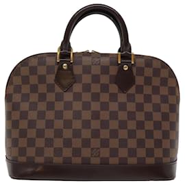 Louis Vuitton-LOUIS VUITTON Damier Ebene Alma Hand Bag N51131 LV Auth 76753-Other
