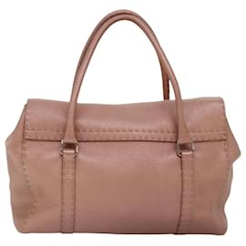 Fendi-FENDI Sac à bandoulière Cuir Rose Auth ep4380-Rose