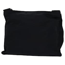Prada-PRADA Shoulder Bag Nylon Black Auth ep4327-Black