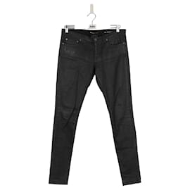 Saint Laurent-Slim-fit cotton jeans-Black