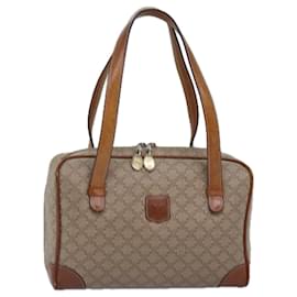 Céline-CELINE Sac à main en toile Macadam Beige Auth yk12721-Beige