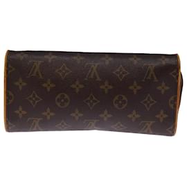 Louis Vuitton-LOUIS VUITTON Monogram Pochette Twin GM Shoulder Bag M51852 LV Auth hk1343-Monogram