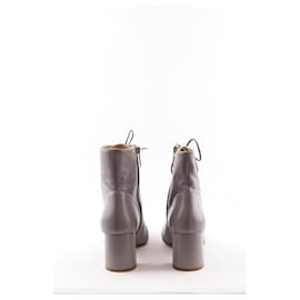 Lk Bennett-Leather boots-Grey