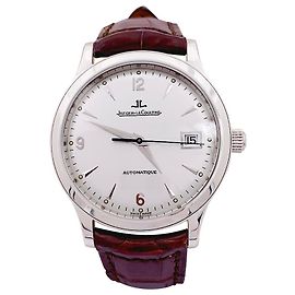 Jaeger Lecoultre Watch, “Master Control”, steel, cuir. Other