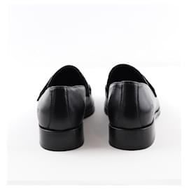 Autre Marque-Leather loafers-Black