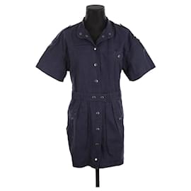 Isabel Marant Etoile-Cotton dress-Blue