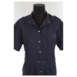 Isabel Marant Etoile-Cotton dress-Blue