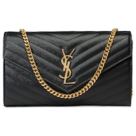 Yves Saint Laurent-Sac YVES SAINT LAURENT en Cuir Noir - 101981-Noir