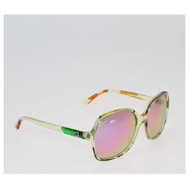 Gucci-Gucci Clear/Multicolor Mirror Square Sunglasses-Multiple colors