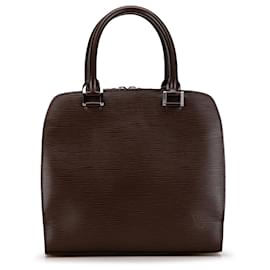 Louis Vuitton-Brown Louis Vuitton Epi Pont Neuf Handbag-Brown