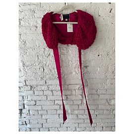 Roberto Cavalli Cavalli Magenta Bolero Silber