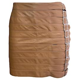 Autre Marque-Daniel & Meyer 2000s Leather Skirt-Other