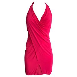 Plein Sud 2000Vestido rosa sem costas Outro
