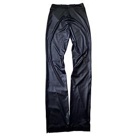Plein Sud 2000s Black Shiny Pants Other