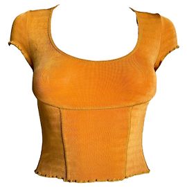 plein sud 2000Top corto amarillo Otro