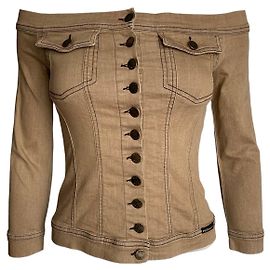 Vaqueros Plein Sud 1997 Top marrón Beige