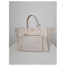 Prada-Handbags-Cream