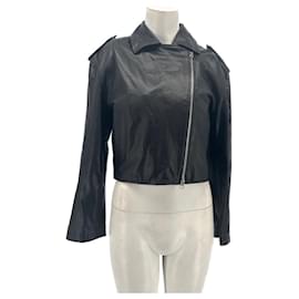 Autre Marque-ENVELOPE 1976  Jackets T.fr 36 Vegan leather-Black