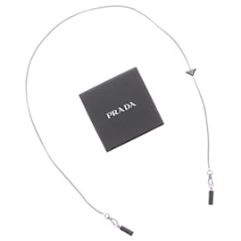 Prada-PRADA  Phone charms T.  leather-Silvery