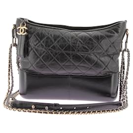 Chanel-CHANEL  Handbags T.  leather-Black