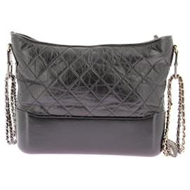 Chanel-CHANEL  Handbags T.  leather-Black