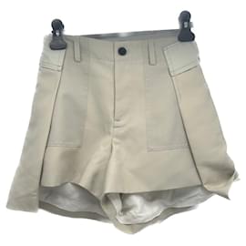Sacai-Sacai shorts T.0-5 0 Polyester-Beige