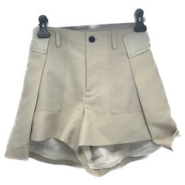 Shorts Sacai T.0-5 0 Polyester Beige