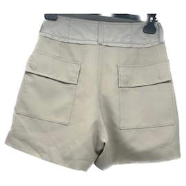 Sacai-Sacai shorts T.0-5 0 Polyester-Beige