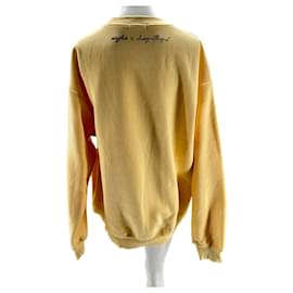 Autre Marque-NON SIGNE / UNSIGNED  Knitwear T.International M Cotton-Yellow