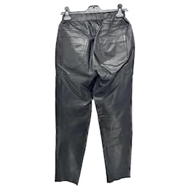 Autre Marque-ONETEASPOON  Trousers T.International XS Leather-Black