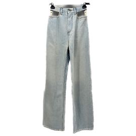 Maison Martin Margiela Hose T.US 1 Baumwolle Blau