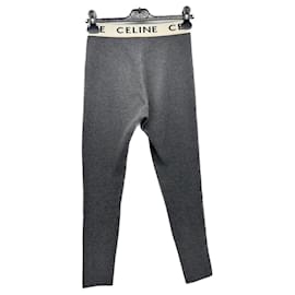 Céline-CELINE  Trousers T.International M Cotton-Grey