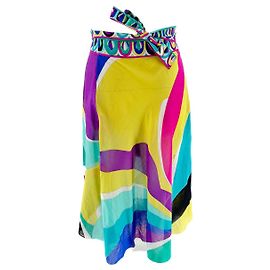 EMILIO PUCCI Faldas T.fr 36 Algodón Multicolor
