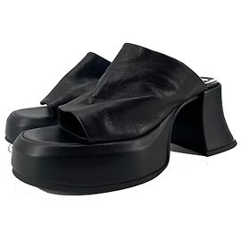 Autre Marque Miista mules & clogs T.EU 38 Leather Black